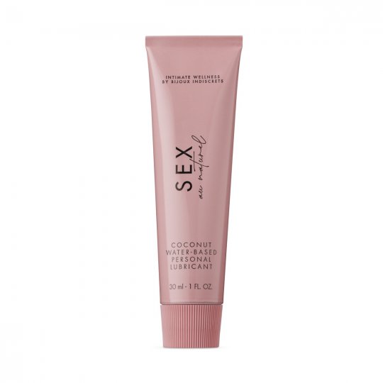 Lubrika�n� gel BIJOUX INDISCRETS Sex au Naturel Coconut 30 ml