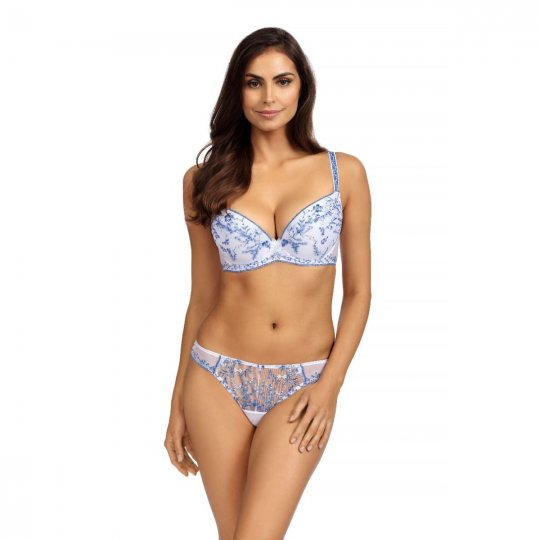 Podprsenka Ewa Bien Sansa B214 Push Up modr�