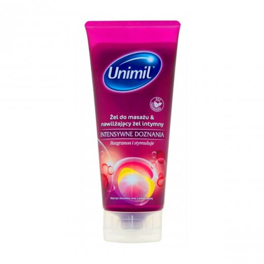 Mas�n� a lubrika�n� gel 2v1 Unimil Intense 200 ml