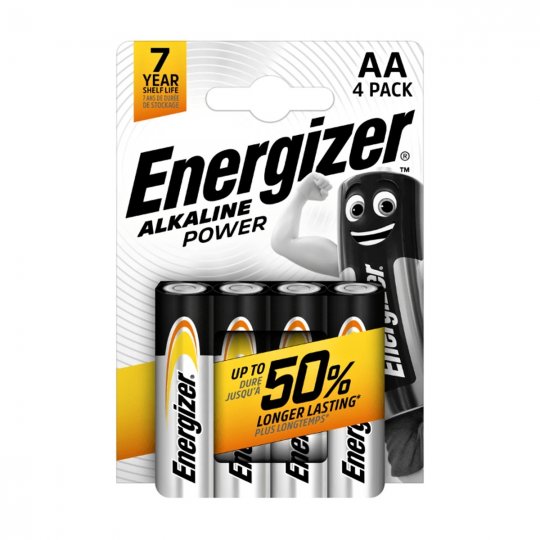 Baterie Energizer Alkaline power AA 4 ks
