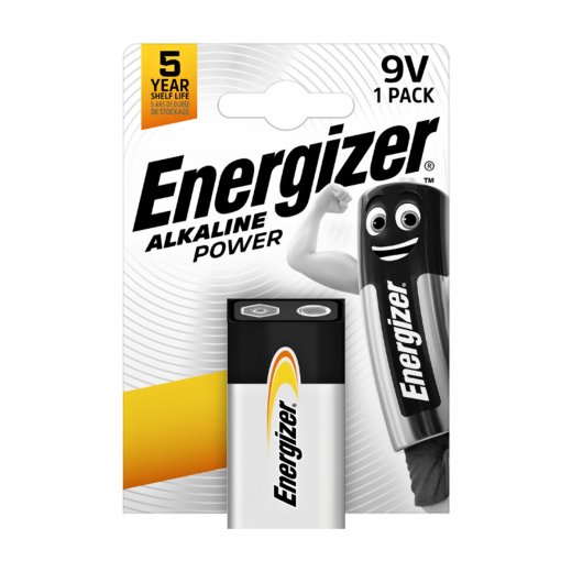 Baterie Energizer Alkaline power 9V 1 ks