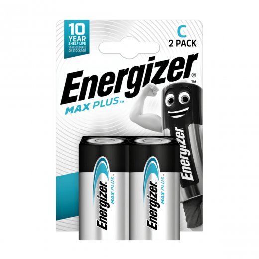 Baterie Energizer Max Plus mono�l�nek C 2 ks