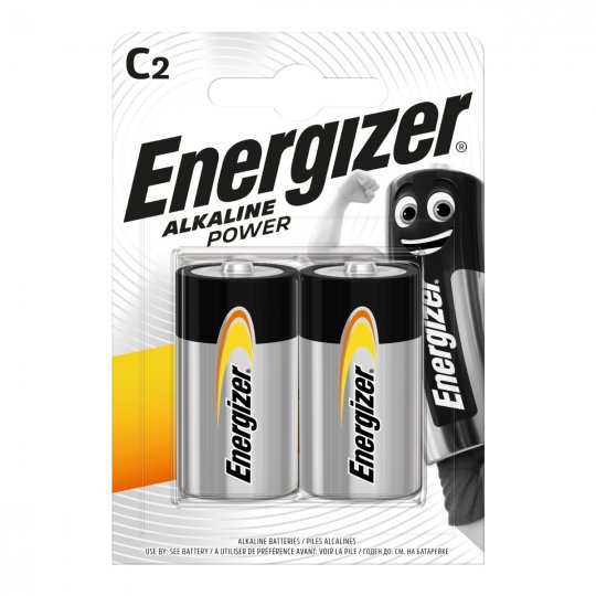 Baterie Energizer Alkaline power mono�l�nek C 2 ks