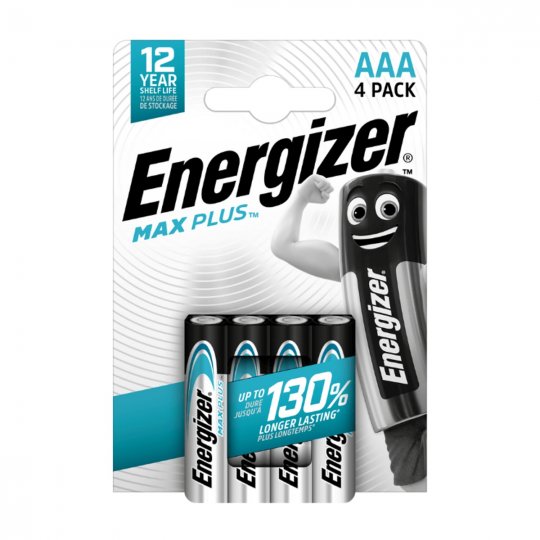 Baterie Energizer Max Plus AAA 4 ks
