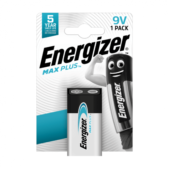Baterie Energizer Max Plus 9V 1 ks
