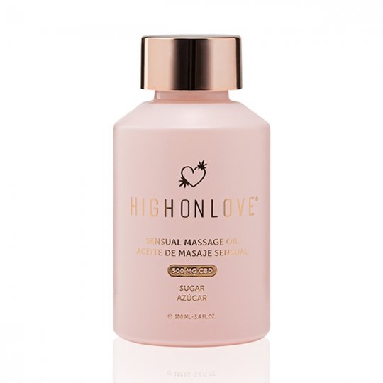 Olej mas�n� HIGH ON LOVE Sensual CBD Sugar 100 ml