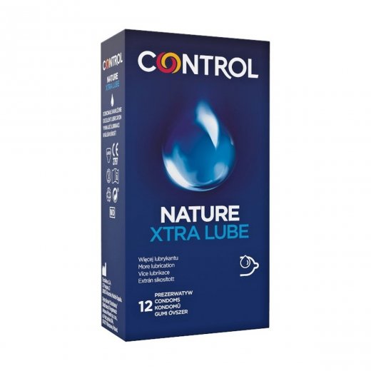 Kondom CONTROL NATURE XTRA LUBE 12 ks