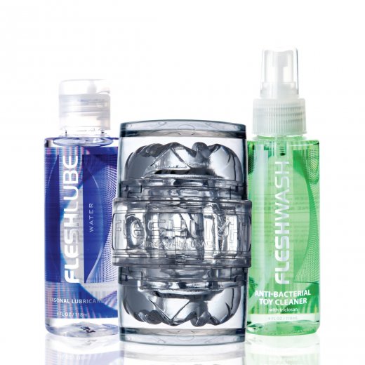 Sada FLESHLIGHT Quickshot Vantage Combo transparentn�