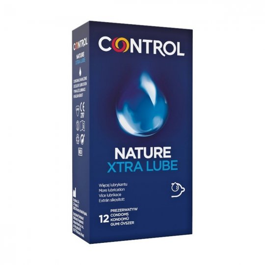 Kondom CONTROL NATURE XTRA LUBE 12 ks