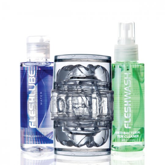 Sada FLESHLIGHT Quickshot Vantage Combo transparentn�