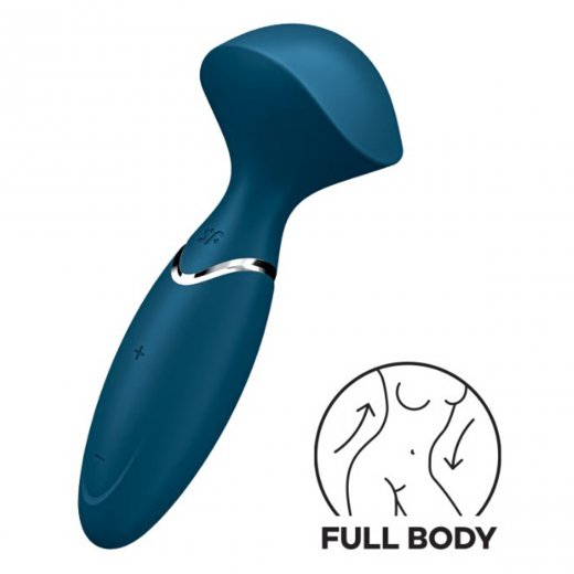 Mas�n� hlavice SATISFYER MINI WAND-ER modr�