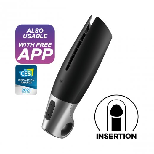 Masturb�tor SATISFYER POWER Connect App �ern�