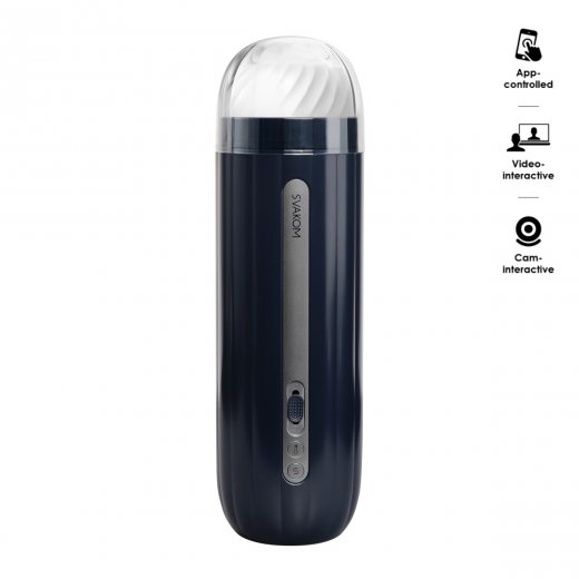 Masturb�tor Svakom CONNEXION SERIES HANNES NEO INTERACTIVE THROBBING modr�