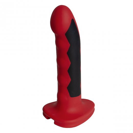 Dildo ElectraStim Silicone Fusion Komodo �erven�