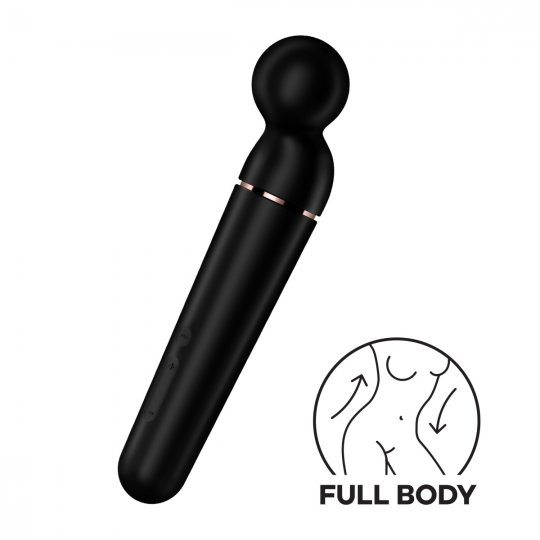 Mas�n� hlavice SATISFYER Planet Wand-er �ern�