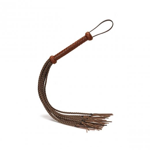 Bi� jezdeck� Liebe Seele Equestrian Leather Cat O' Nine Tails Flogger hn�d�