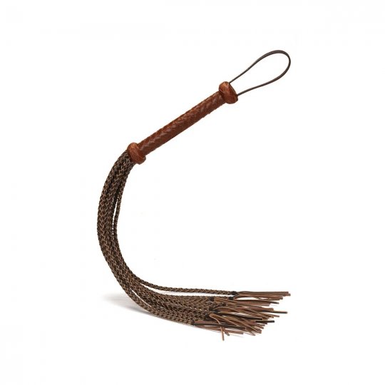 Bi� jezdeck� Liebe Seele Equestrian Leather Cat O' Nine Tails Flogger hn�d�