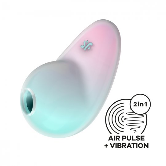 Stimul�tor klitorisu SATISFYER Pixie Dust zelen�/r��ov�