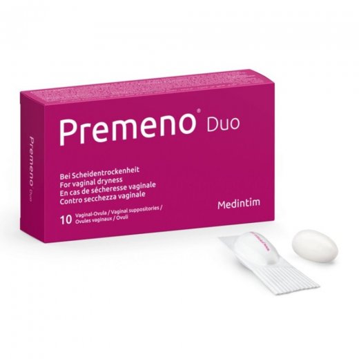 Vagin�ln� lubrika�n� globule Medintim Premeno Duo 10 ks