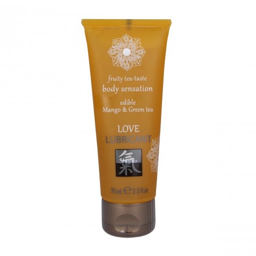 Lubrika�n� gel HOT Shiatsu Love Mango & Green Tea jedl� 75 ml