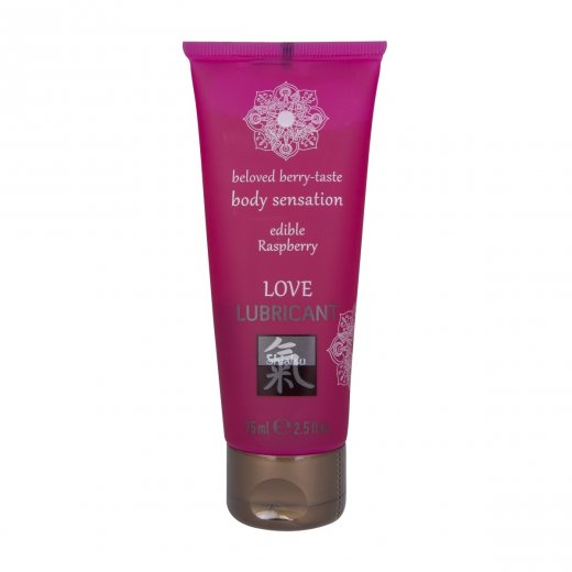 Lubrika�n� gel HOT Shiatsu Love Raspberry jedl� 75 ml