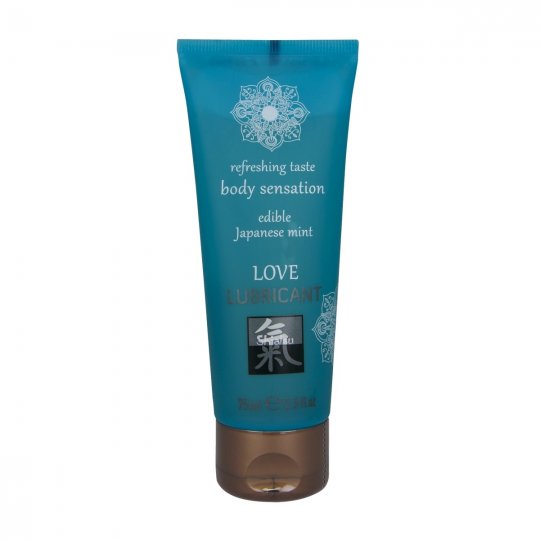 Lubrika�n� gel HOT Shiatsu Love Japanese mint jedl� 75 ml
