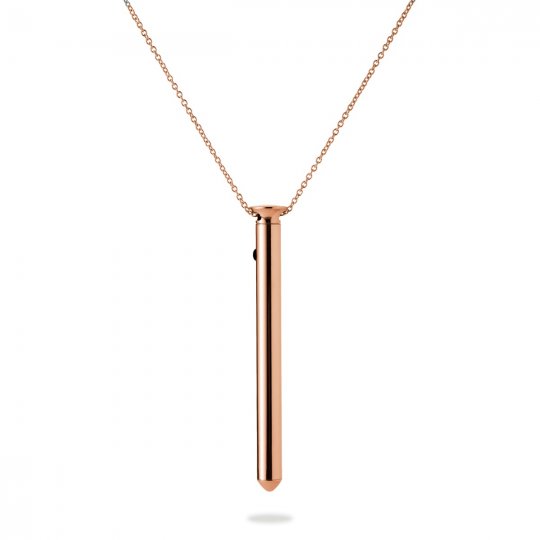 N�hrdeln�k s vibr�torem CRAVE - VESPER 2 ROSE GOLD