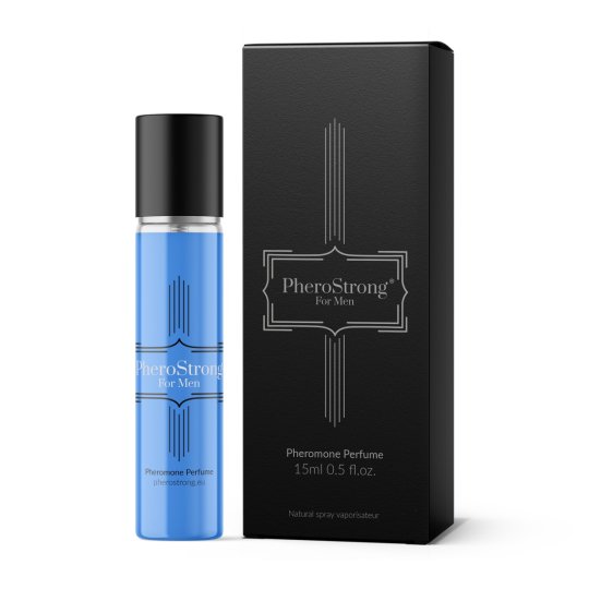 Parf�m s feromony PheroStrong pro mu�e 15 ml