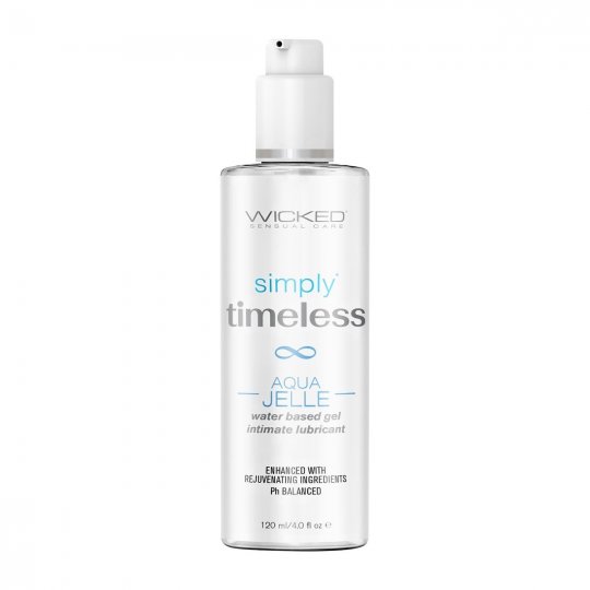 Lubrika�n� gel WICKED SIMPLY TIMELESS AQUA JELLE 120 ml