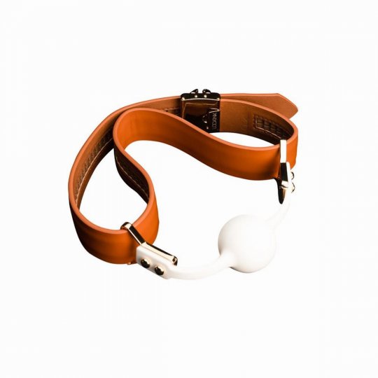 Sada roub�k� LOCKINK Ball-Gag & Gag-bite hn�d�