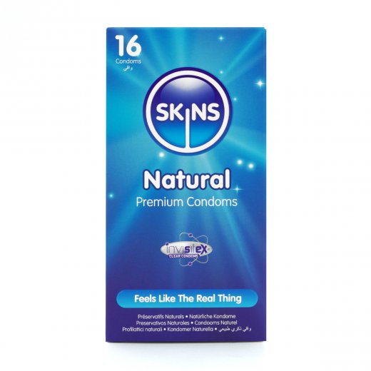 Kondom Skins Natural Cube 16 ks