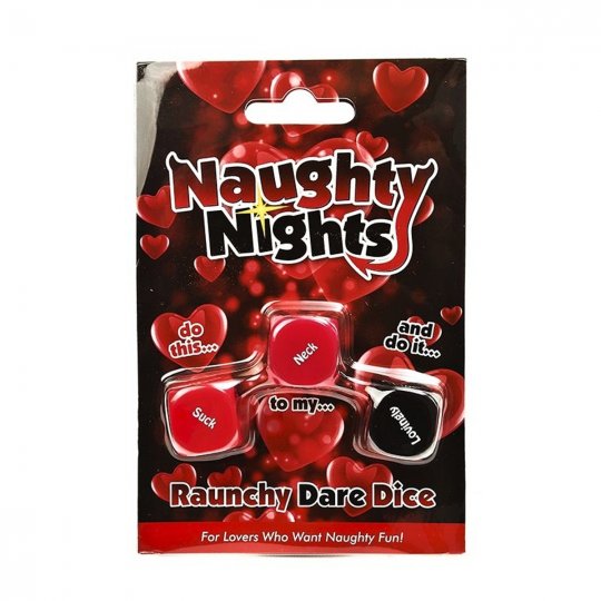 Hra kostky Creative Conceptions Naughty Nights Raunchy Dare Dice - EN verze