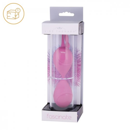 Venu�iny kuli�ky Vibe Therapy FASCINATE pink - po�kozen� obal