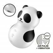 Stimul�tor klitorisu SATISFYER Pocket Panda �ernob�l�