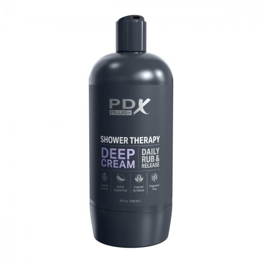 Masturb�tor Pipedream PDX Plus Shower Therapy Deep Cream b�l�