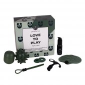 D�rkov� sada pro mu�e Dream Toys Pleasure Box LOVE TO PLAY zelen�