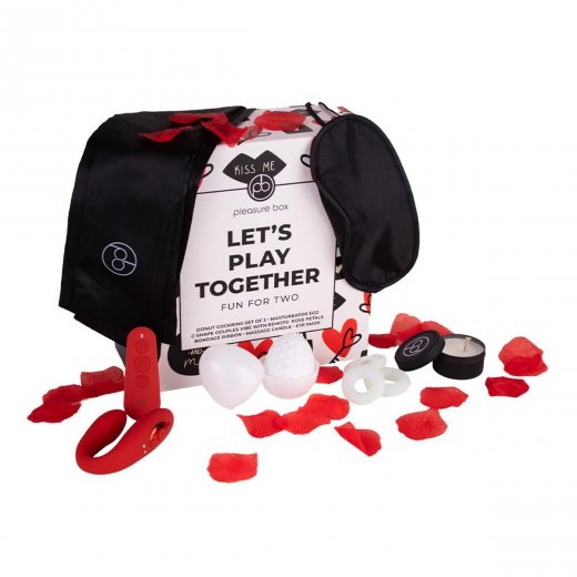D�rkov� sada pro p�ry Dream Toys Pleasure Box LET'S PLAY TOGETHER �ern�