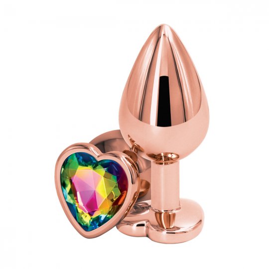 Kol�k an�ln� NS Novelties Rear Assets Rose Gold Heart M