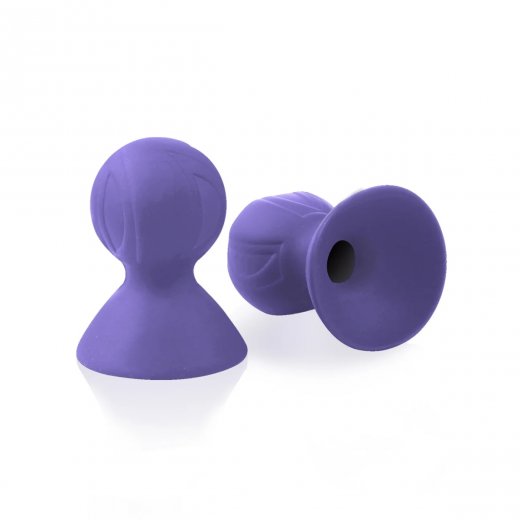P��savky na bradavky Liebe Seele silikonov� fialov�