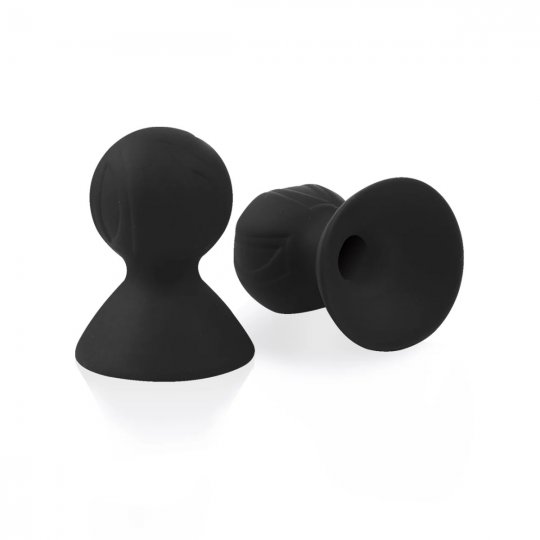 P��savky na bradavky Liebe Seele silikonov� �ern�