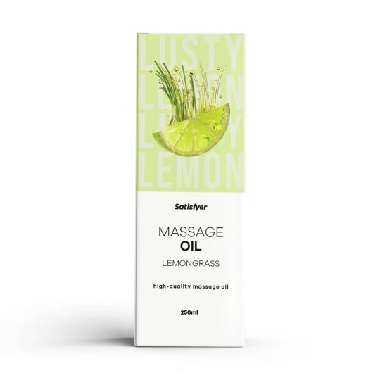 Olej mas�n� SATISFYER Lemongrass 250 ml
