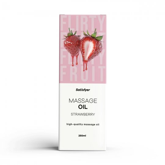 Olej mas�n� SATISFYER Strawberry 250 ml