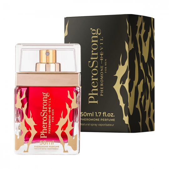 Parf�m s feromony PheroStrong Devil pro mu�e 50 ml