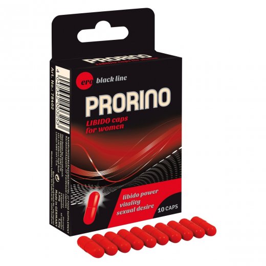 PRORINO Premium Libido Caps pro �eny 10 ks - expirace 10/25
