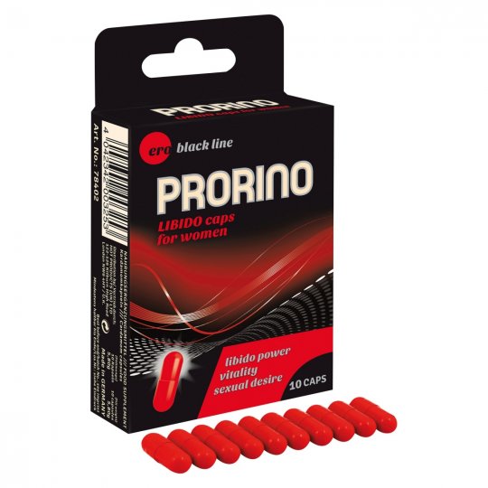 PRORINO Premium Libido Caps pro �eny 10 ks - expirace 10/25