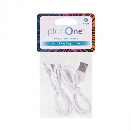 Nab�jec� USB kabel PlusOne k PLO-6702DPK a PLO-6702LPK b�l� 2 ks