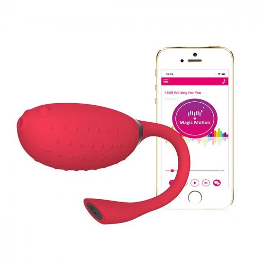 Vibra�n� vaj��ko Magic Motion FUGU Smart Wearable �erven�