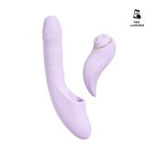 Vibr�tor Svakom Duoglow Thrusting Beaded With Pulsating Stimulator fialov�