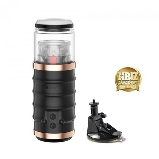 Masturb�tor HONEY PLAY BOX WARRIOR Hands-free Thrusting Male �ern�