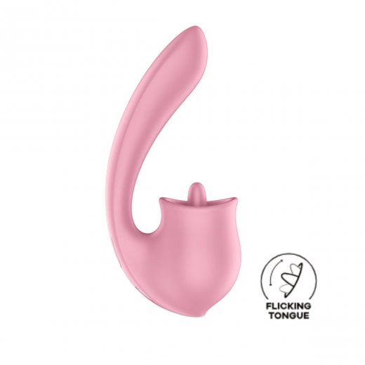 Vibr�tor SATISFYER Tongue Genius r��ov�